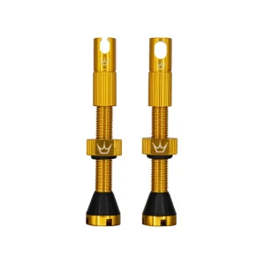 PEATY'S x Chris King MK2 Presta 60 mm Tubeless-venttiilit (x2) Kultainen (x2)