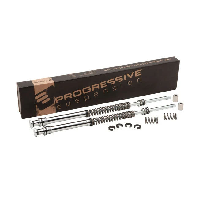 Progressive Suspension Symmetrinen yksiputkihaarukkainen patruunasarja -1-2" FLST 00-17