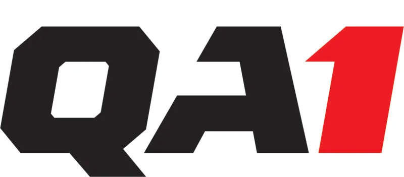 QA1 2-1/2in ID High Travel Spring - 12in Length x 500lbs/ - Black Powder Coated