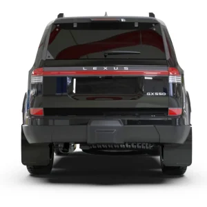 Rally Armor 24-26 Lexus GX 550 Luxury Black UR Mud Flap - Metallic Black Logo