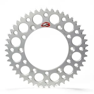 Renthal 91-09 Kawasaki KX 250/F/04-06 Suzuki RM-Z 250 Rear Grooved Sprocket - Silver 520-48P Teeth