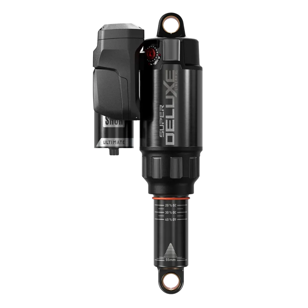 ROCKSHOX SUPER DELUXE ULTIMATE FLIGHT ATTENDANT RC3 HBO LINEAR XL D1 iskunvaimennin Trek Slash 2023+Gen6:een.