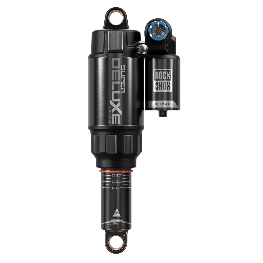 ROCKSHOX SUPER DELUXE ULTIMATE RC2T LINEAR XL D1 iskunvaimennin SantaCruz 5010 4,5/Furtado 2020+ -malliin.