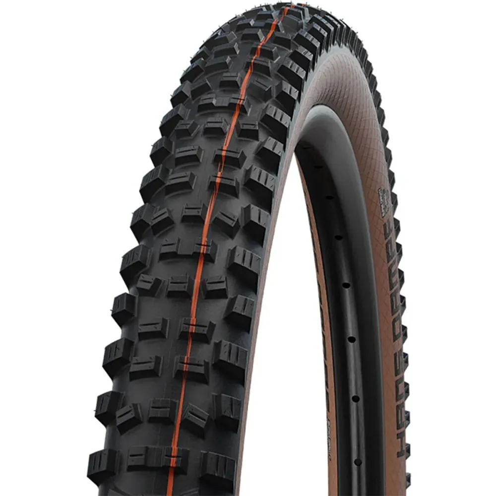 SCHWALBE HANS DAMPF 29x2.35 ADDIX SOFT SUPERTRAIL Tubeless Ready Soft Musta/ruskea rengas