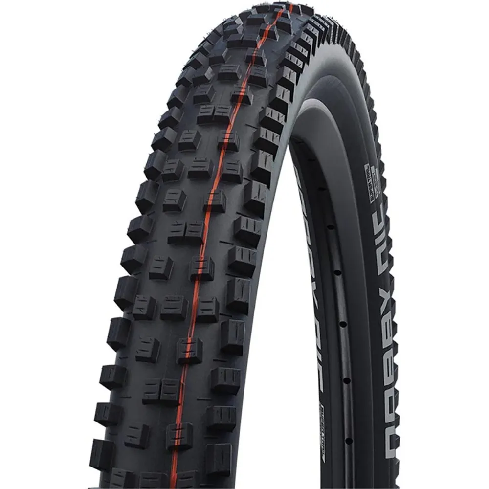 SCHWALBE NOBBY NIC 29x2.40 ADDIX SOFT SUPERGROUND Tubeless Ready Soft Musta rengas