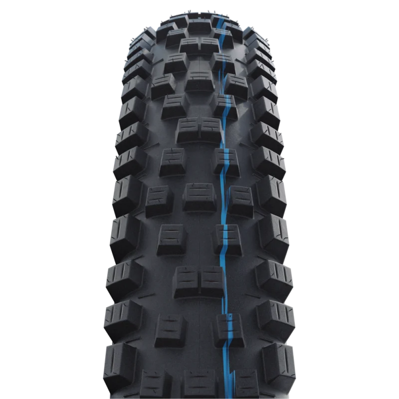 SCHWALBE NOBBY NIC 29x2.40 ADDIX SPEEDGRIP SUPERGROUND Tubeless Ready Soft Musta/ruskea rengas