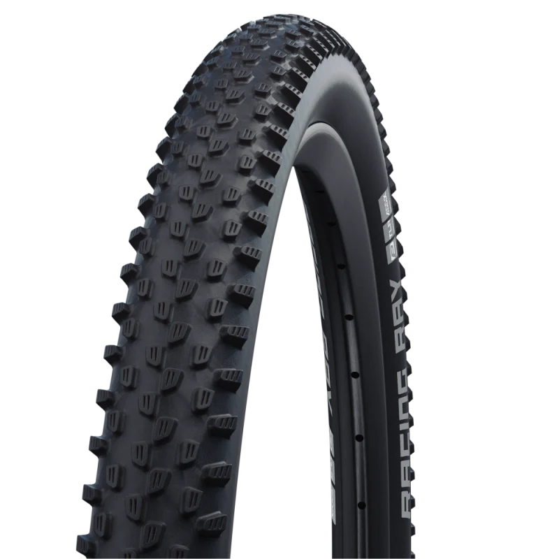 SCHWALBE RACING RAY 29x2.25 ADDIX PERFORMANCE Twinskin Tubeless Ready Soft Musta rengas