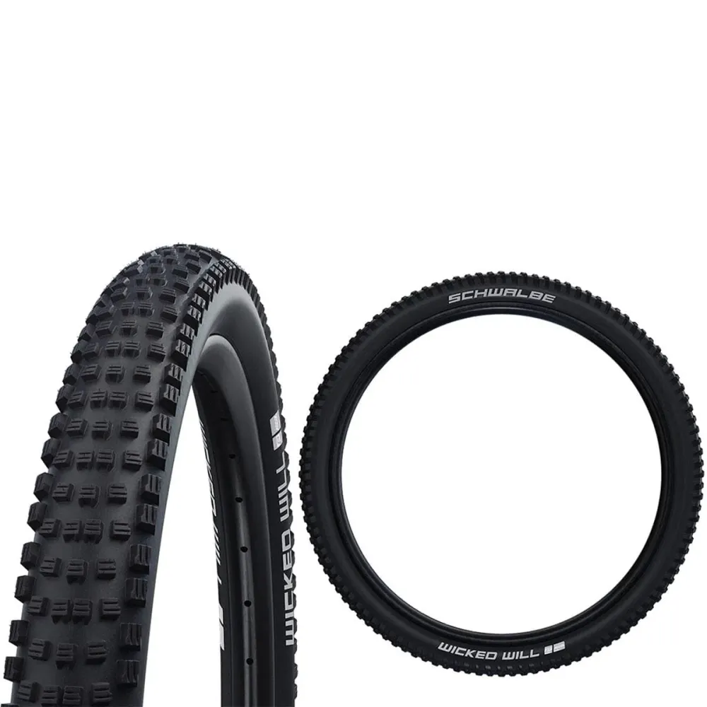 SCHWALBE WICKED WILL 29x2.25 ADDIX PERFORMANCE TubeType Soft Musta rengas