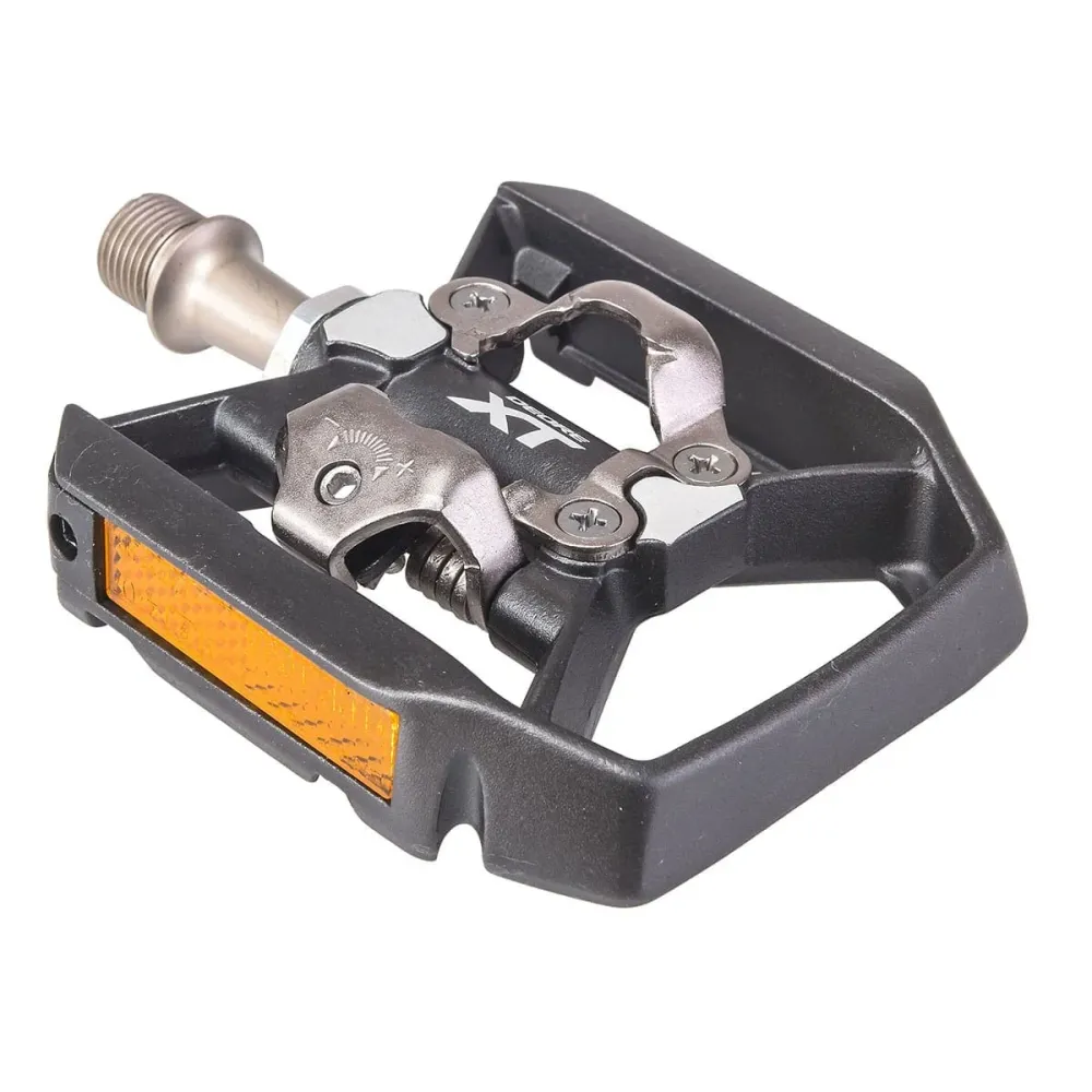 SHIMANO XT T8000 SPD-polkimet Musta