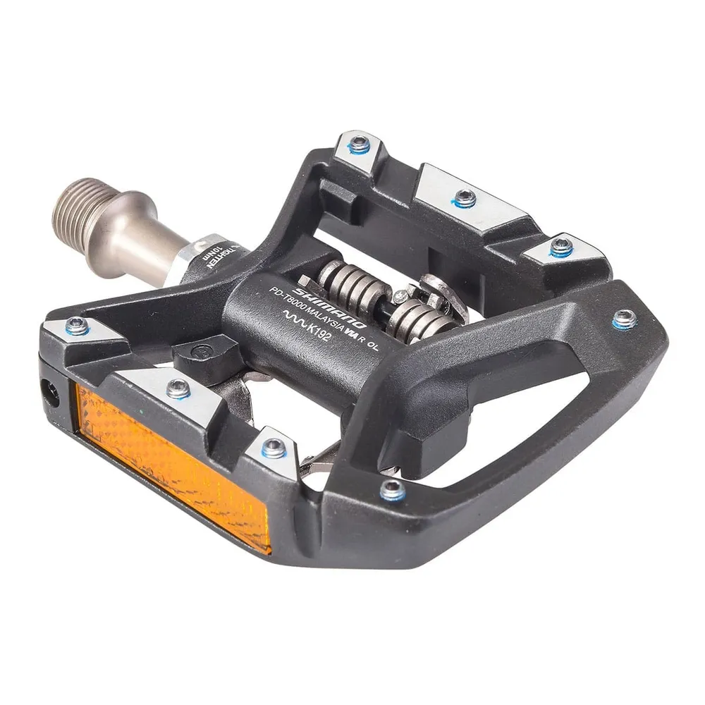 SHIMANO XT T8000 SPD-polkimet Musta