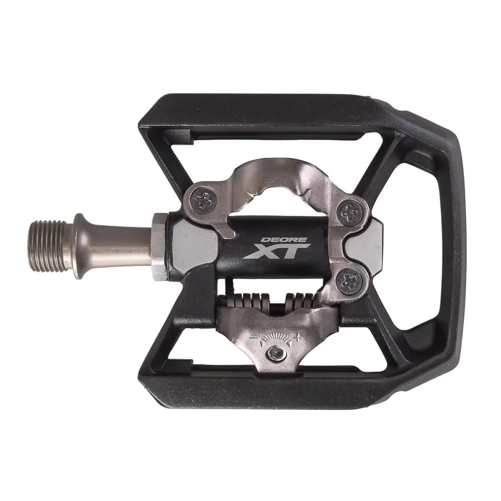 SHIMANO XT T8000 SPD-polkimet Musta