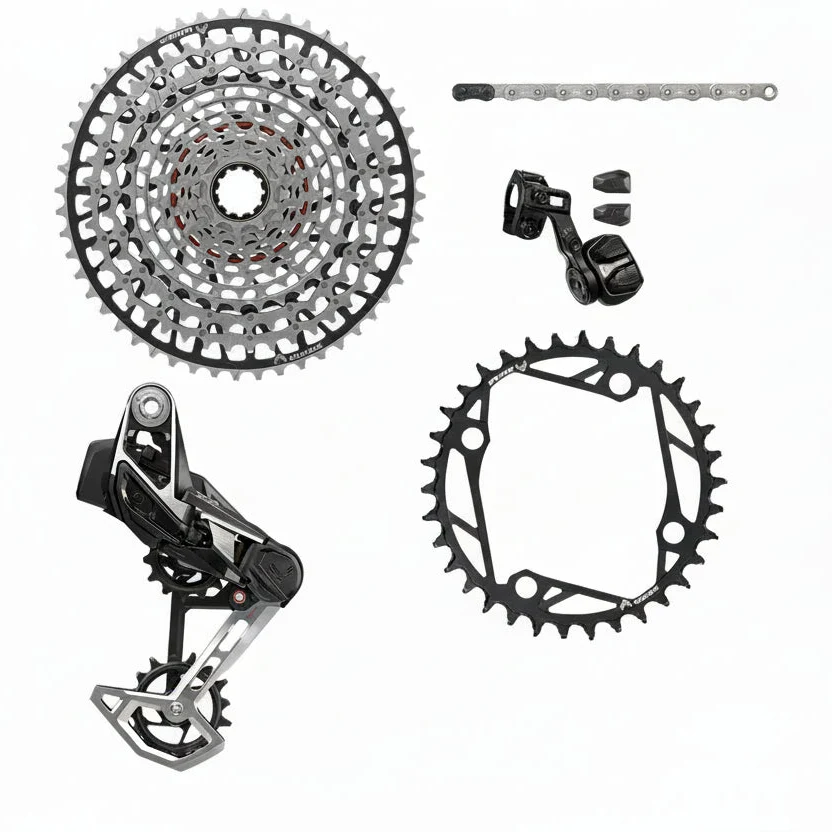 SRAM XX EAGLE E-MTB 104BCD AXS T-TYPE ryhmä 36 hammasta 10/52