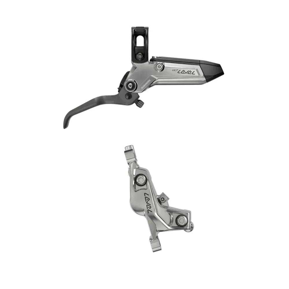 SRAM LEVEL ULTIMATE STEALTH 4-mäntäinen etujarru Silver