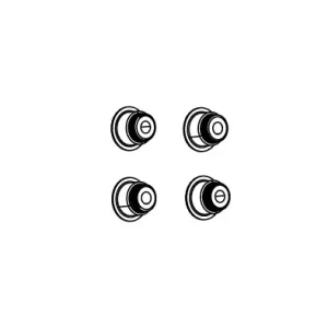 SRAM pulttipaketti BOSCH/FAZUA kampiakselin moottoriin (x4)