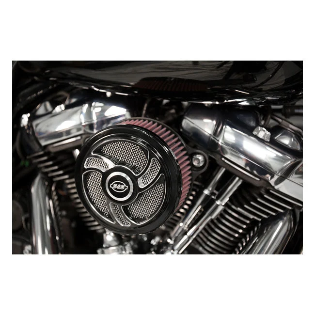 S&S Stealth Torker -ilmanpuhdistin Harleylle