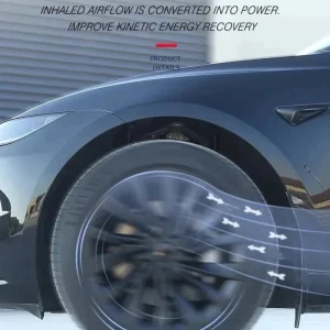 Tesla 3 Highland 18" Täysikokoiset hopeanväriset urheilulliset pyöränkapselit
