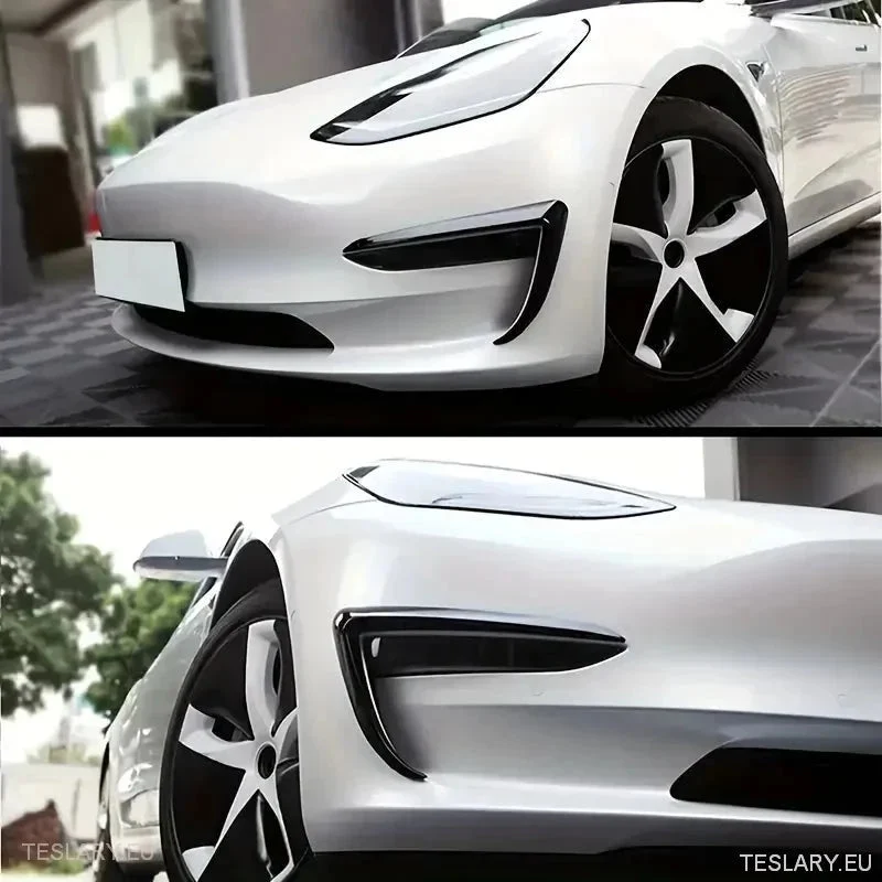 Tesla 3 Log Lights Wind Slitter - kiiltävä musta