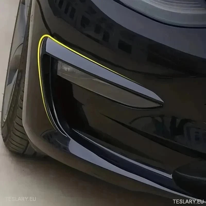 Tesla 3 Log Lights Wind Slitter - kiiltävä musta