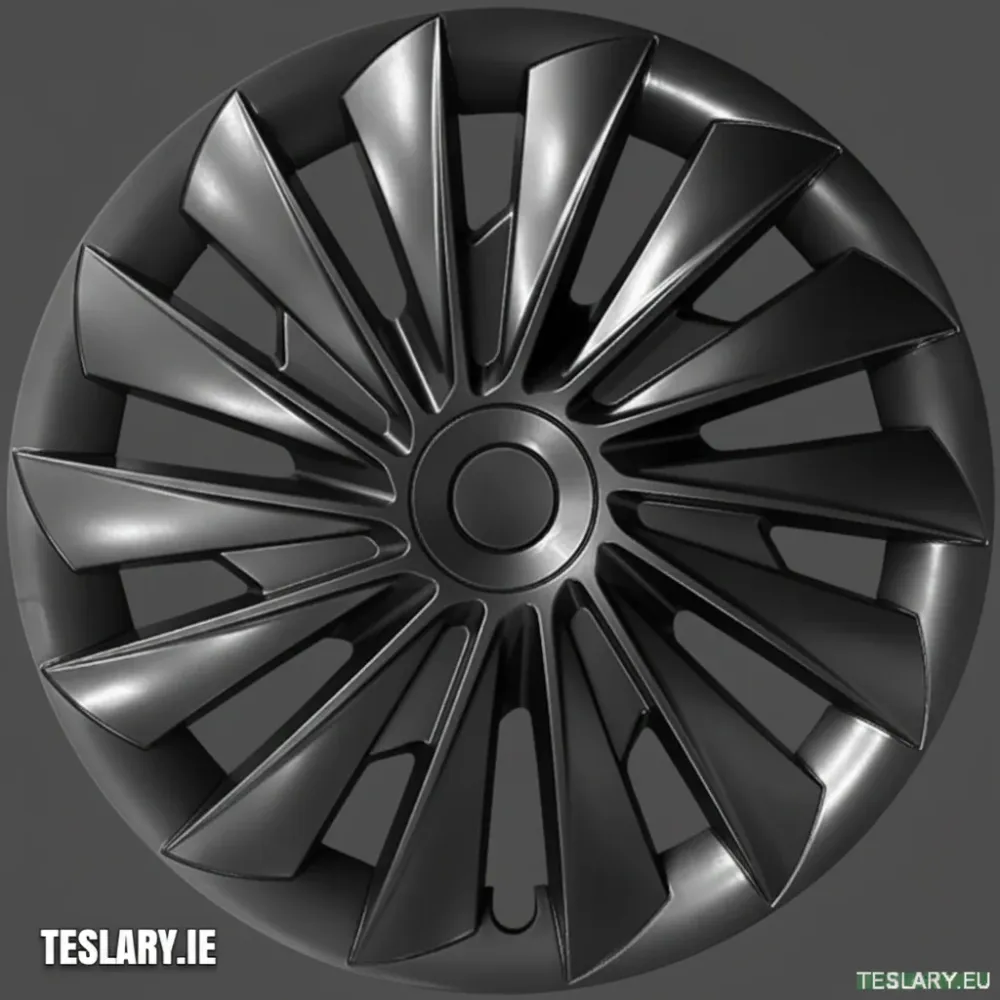 Tesla Model 3+ Highland 18" Blade Style -pyöränkapselit - mattamusta