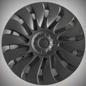 Tesla-malli Y 19" Täyspeittävä Storm-pyöränkapseli - Aseen metallinharmaa