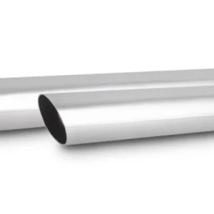 Vibrant 3in Round SS Truck/SUV Exhaust Tip (Single Wall Angle Cut) - 2.5in inlet 18in long