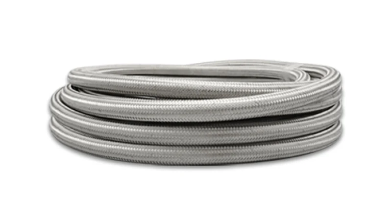 Vibrant -20 SS Braided Flex Hose (5 foot roll)