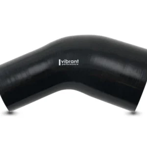 Vibrant 45 Degree Silicone Transition Elbow Hose ID 3.50in x 2.50in