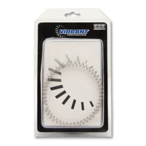 Vibrant Internal Support Spring -6AN Flexible Hoses - 4 Foot Length