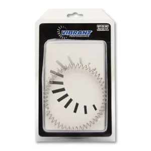 Vibrant Internal Support Spring -8AN Flexible Hose - 4 foot length