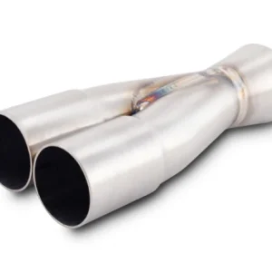 Vibrant 2-1 Merge Collector 1.50in Inlet I.D. x 2.00in Outlet O.D. - 7.00in Overall Length