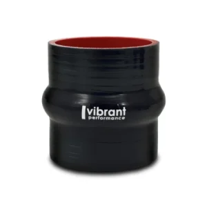 Vibrant 4 Ply Hump Hose 1in ID x 3in L - Black