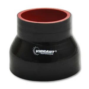 Vibrant 4 Ply Reducer Coupler 6.00in I.D. x 5.00in I.D. x 4.50in Long - Black