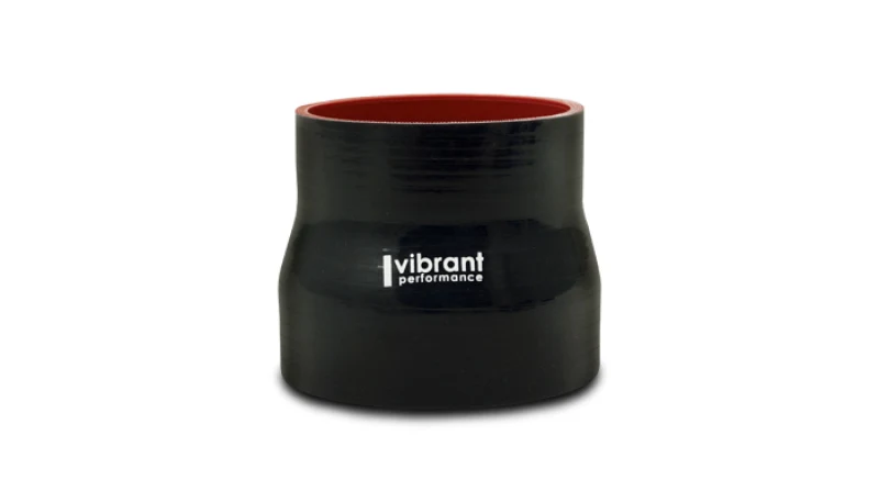 Vibrant 4 Ply Reducer Coupling .75in x .50in x 4in Long - Black