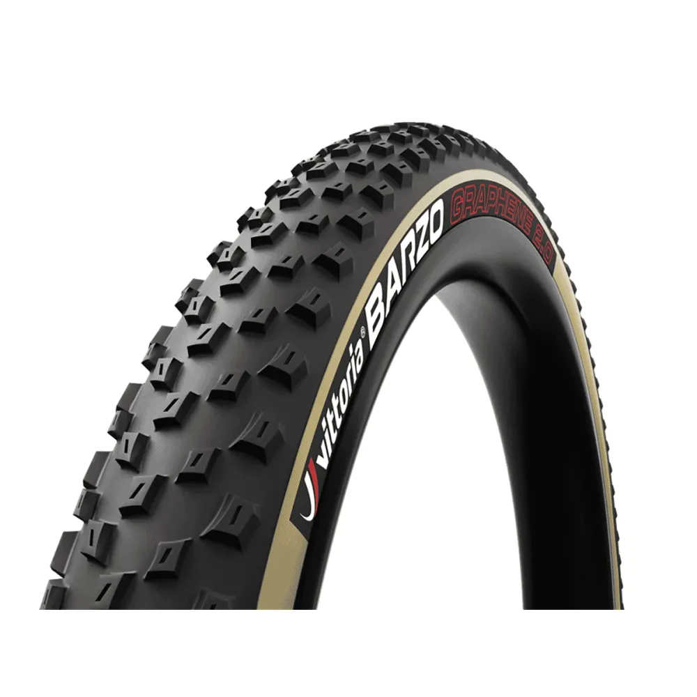 VITTORIA BARZO XC RACE 29x2.35 4C Graphene 2.0 Tubeless Ready Soft Musta/Beige -rengas