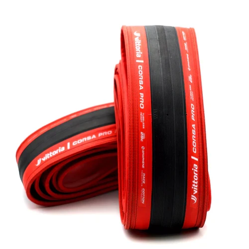 VITTORIA CORSA PRO Graphene G2.0 700c Tubeless Ready -rengas - Erikoisversio punainen