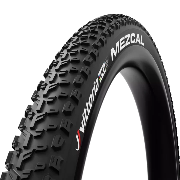 VITTORIA MEZCAL XC 29X2.35 "UCI Rainbow Edition" Tubeless Ready Pehmeä musta rengas VITTORIA MEZCAL XC 29X2.35 "UCI Rainbo...