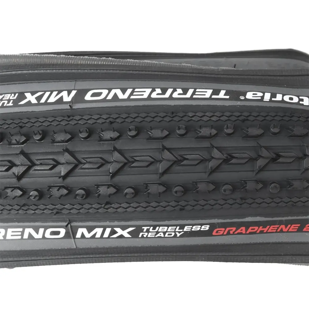 VITTORIA TERRENO MIX GRAVEL ENDURANCE Graphene G2.0 700x33c Tubeless Ready Grey -rengas, harmaa