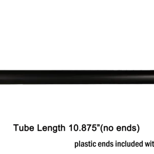 Vortex Racing Clip-On Standard Bar 10.875 Length- Black