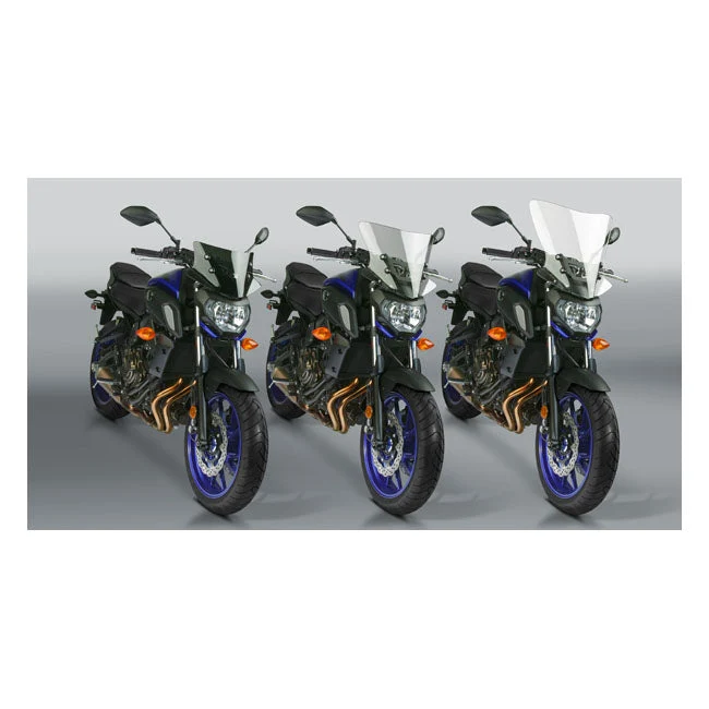 NC VStream+® Tuulilasi 9" Tumma Yamaha MT-07 18-20 Yamaha MT-07 18-20