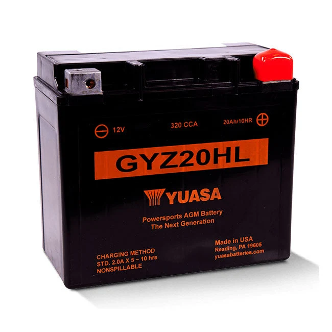 Yuasa GYZ-sarjan AGM-akku GYZ20HL