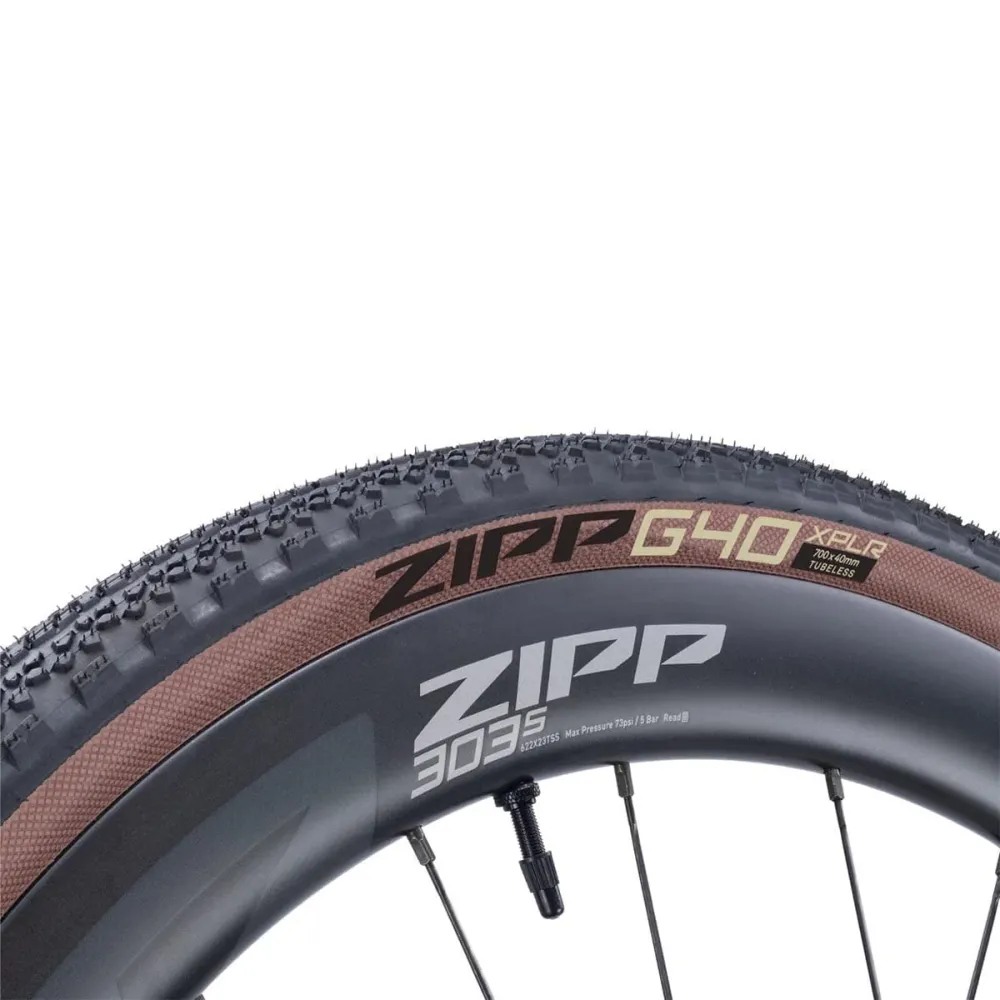 ZIPP G40 XPLR 700x40c -rengas Tubeless Ready Pehmeä ruskea