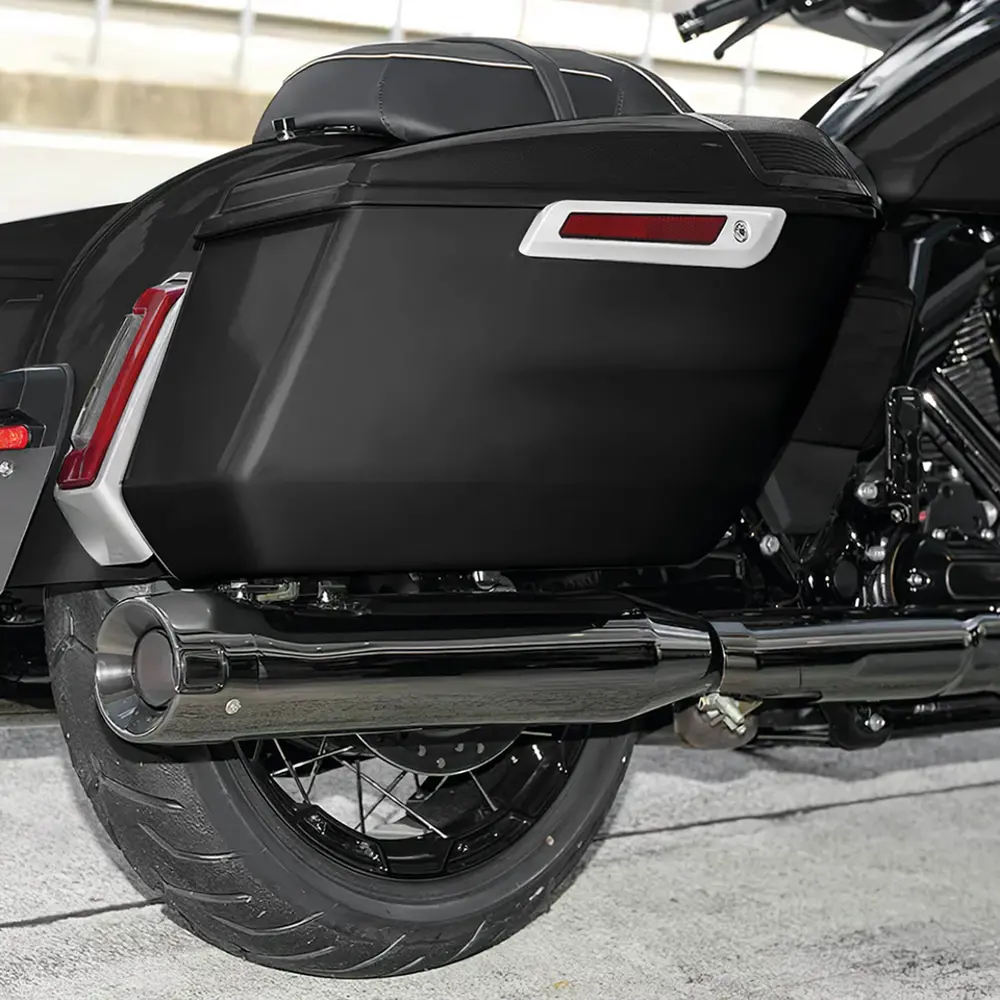 Zodiac CVO-tyyliset kovat satulalaukut Harleylle