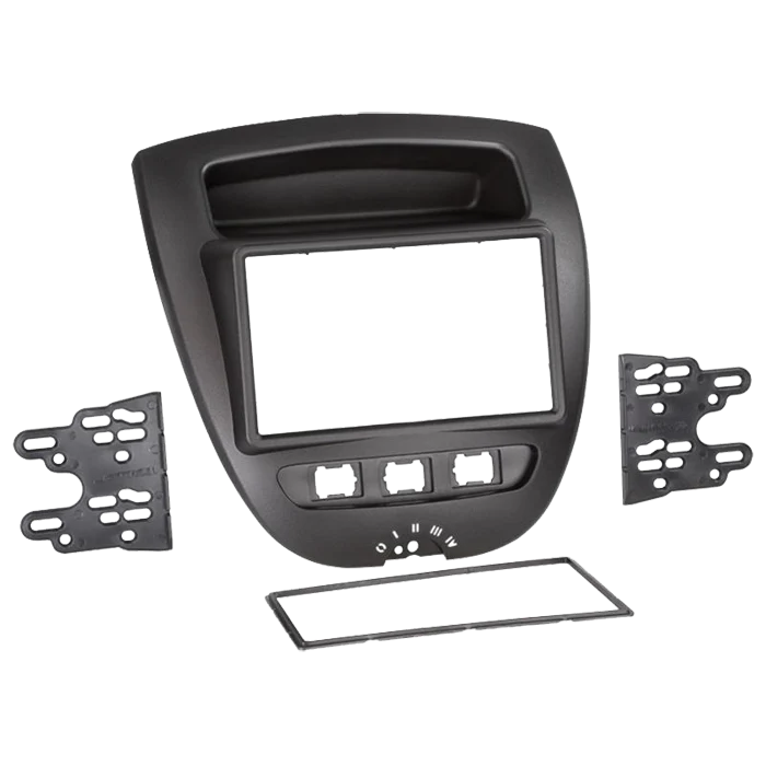 2-DIN Kehys Aygoon, C1:een ja Peugeot 107:ään 2004-2014