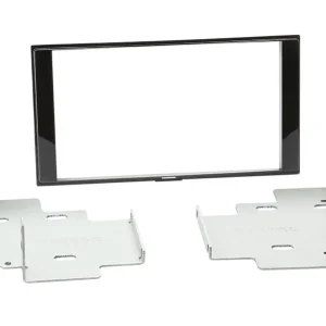 2-DIN Kehys Nissan (Piano Musta)